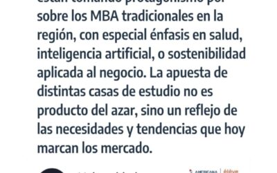 Universidad Americana destaca en el Ranking 2024 de las Mejores Escuelas de Negocios de América Latina