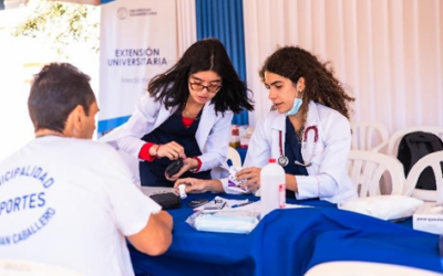 Sudamericana en el Desfile Cívico “Bienestar y estilo de vida para la población en General 5ª edición”