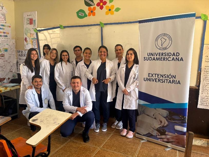 Estudiantes de Medicina desarrollaron charla educativa sobre prevención del consumo de alcohol