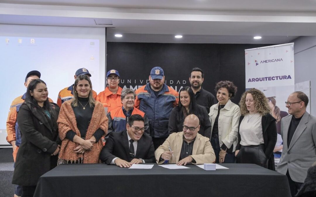 Estudiantes de Arquitectura de la Universidad Americana presentan proyectos con alto impacto social para la Universidad Jesuita del Paraguay y el Cuerpo de Bomberos Voluntarios de San Lorenzo